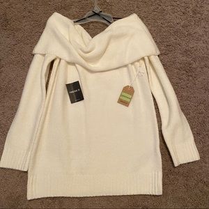 Forever 21 Off The Shoulder Sweater